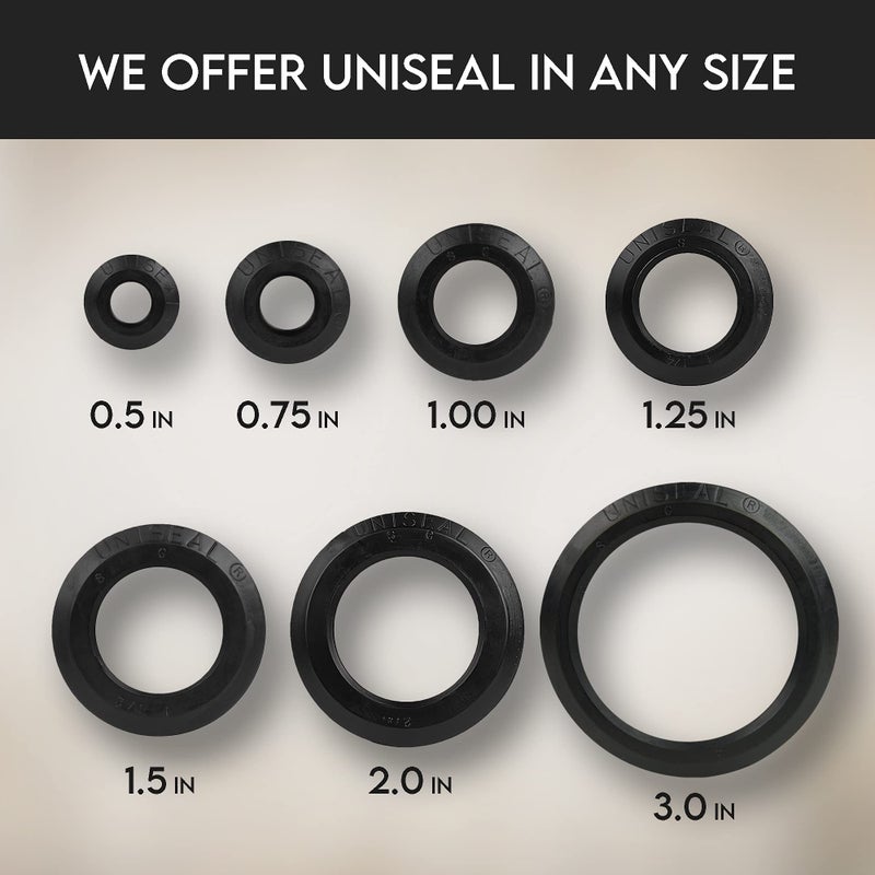 Green Goods 1 1/2" UNISEAL Flexible Tank Adapter Made in the USA (Bulkhead) - 2 Pack - Image 5